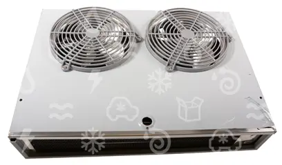 výparník ECO - Luvata EVS-131ED, 1.01 kW (dT 8 st., R404A), s odtáváním, EC ventilátory